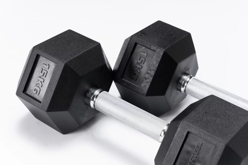 Jednoruční činky Hexagon TrueGrip: sady — 2/3